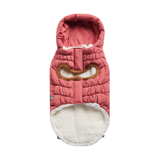 The Puff Dog Parka - Pink