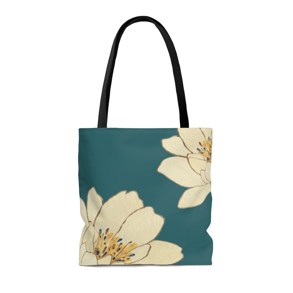 Coastal Bloom Beach Tote – Medium