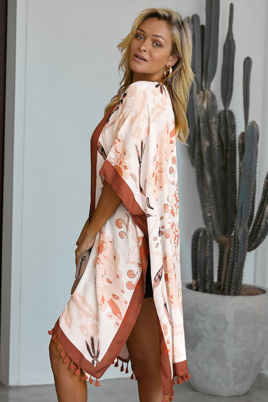 Sunset Kimono Cover-Up