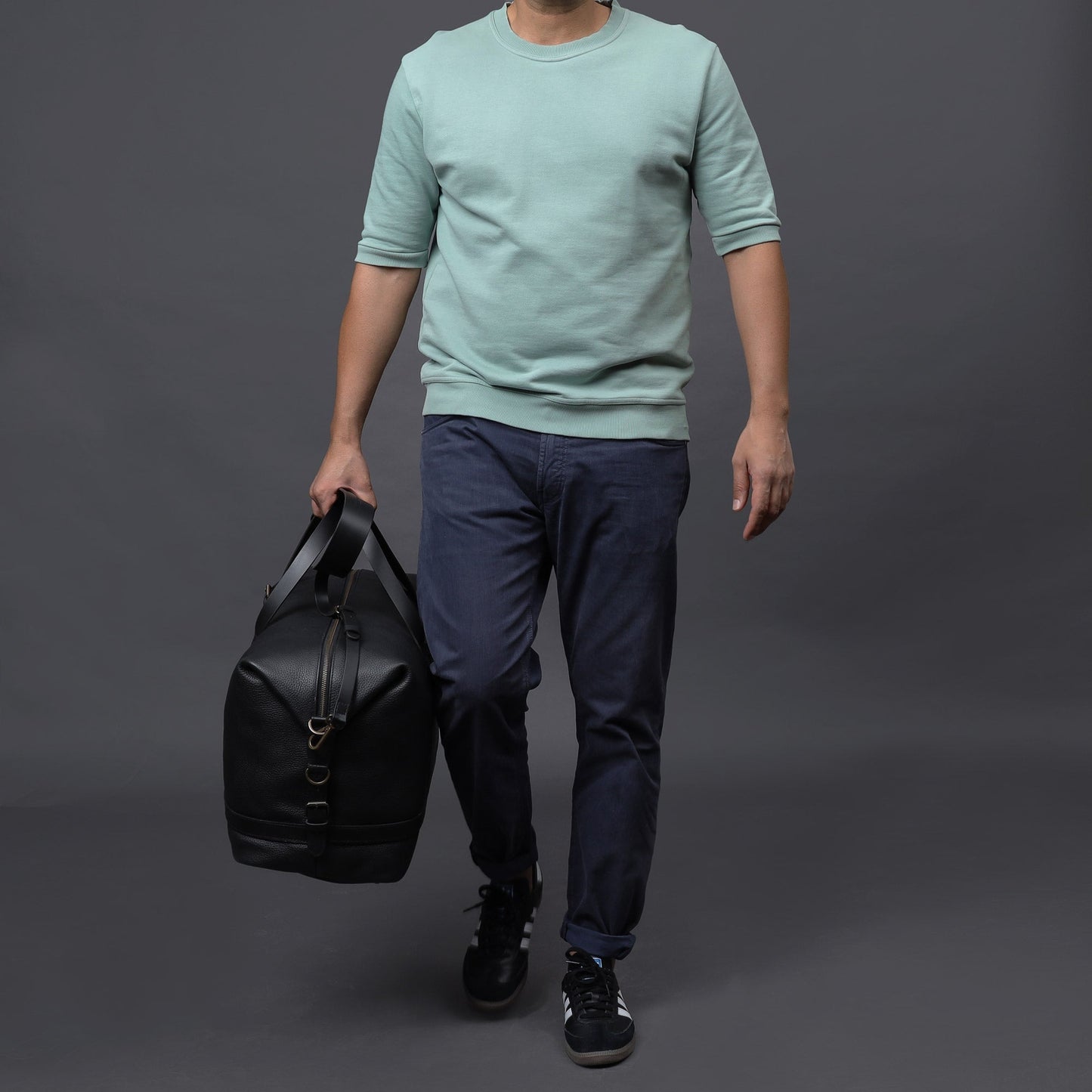 Runway Leather Weekender Bag