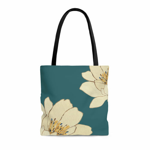 Coastal Bloom Beach Tote – Medium