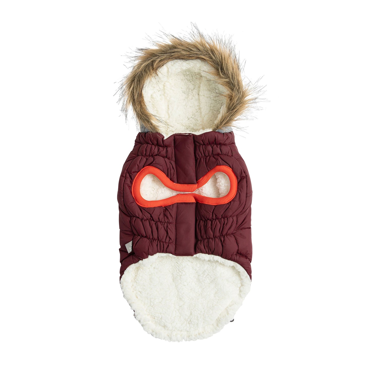 Alpine Trail Dog Parka - Burgundy