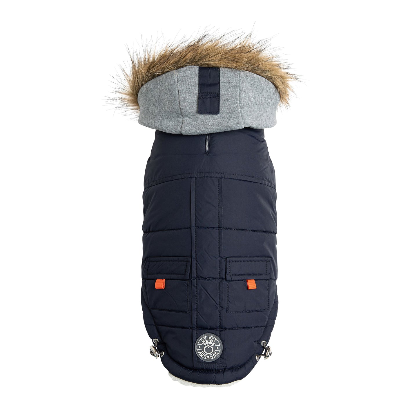 Alpine Trail Dog Parka - Navy