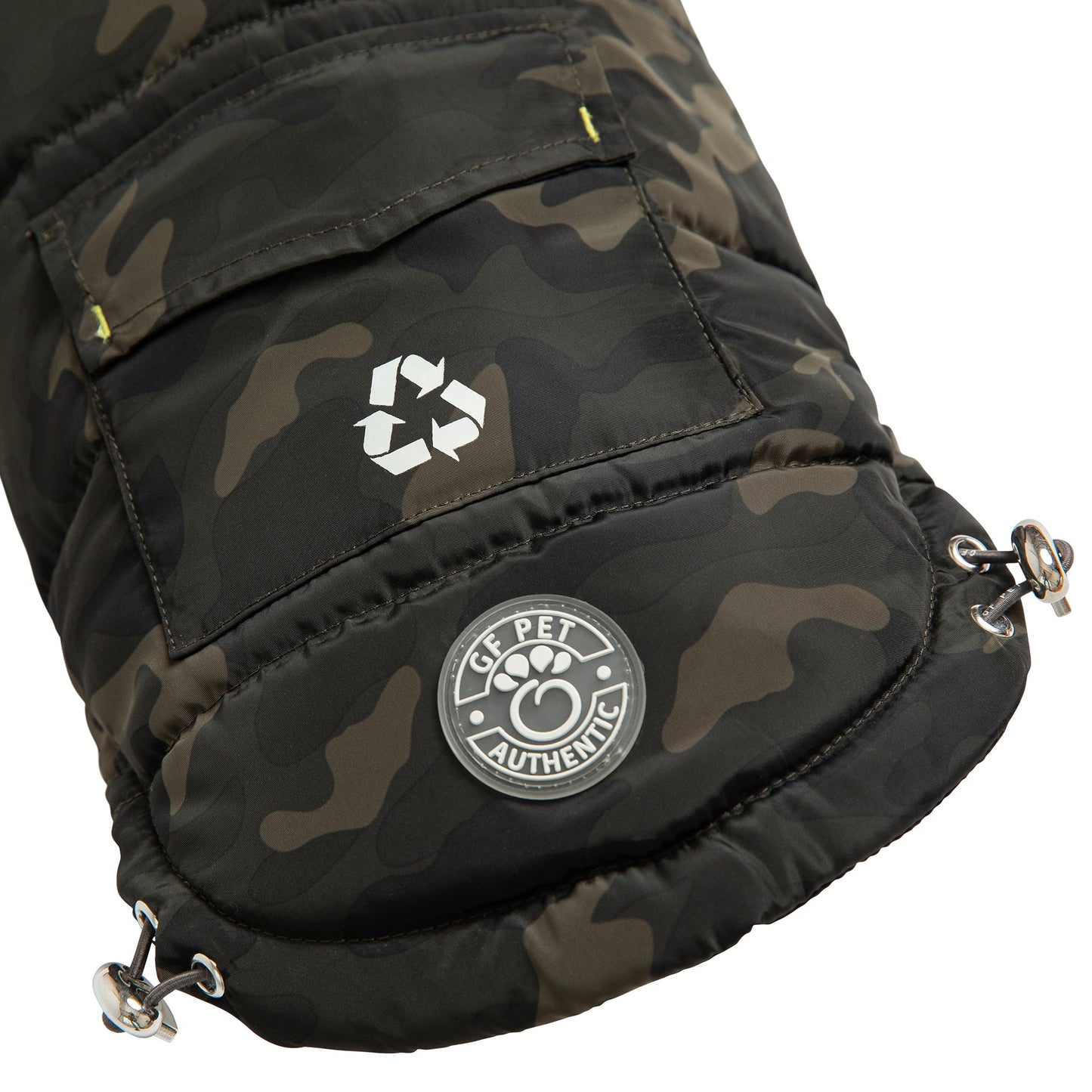Eco-Trail Recycled Dog Parka - Camouflage